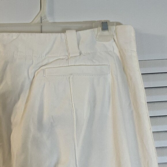ETRO Ecru White Cotton Blend Pants‎ Size 42/ US Size 8 - Picture 10 of 16